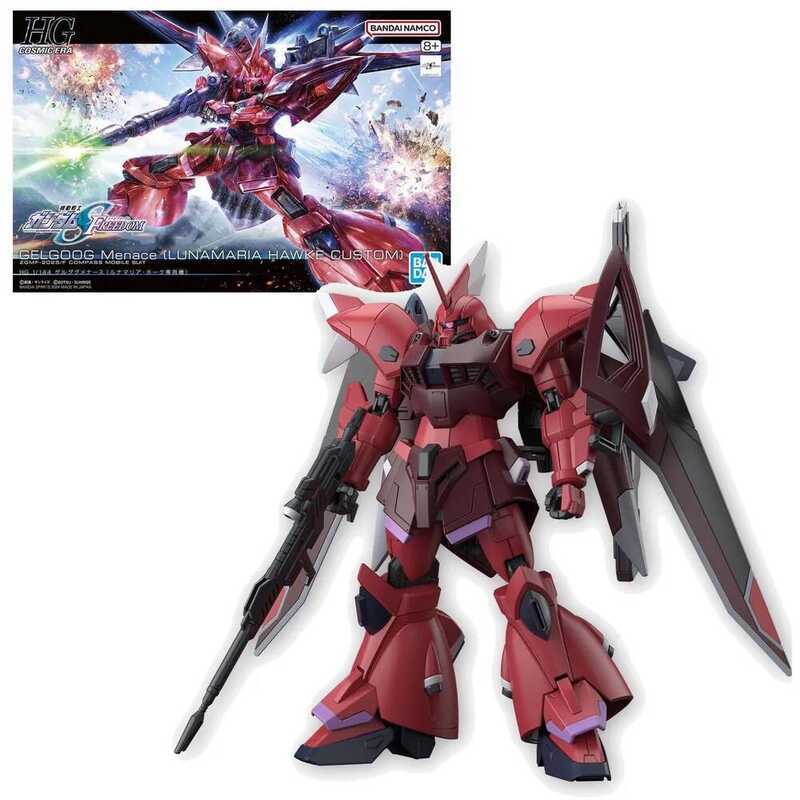 Bộ BANDAI Mô hình HG Gundam Gelgoog Menace (Lunamaria Hawke Custom)