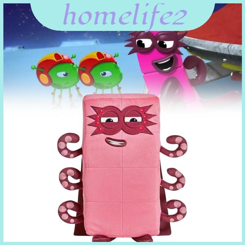 Hand2mind Soft Numberblocks Đồ chơi sang trọng cho phòng trẻ em và trang trí vui chơi