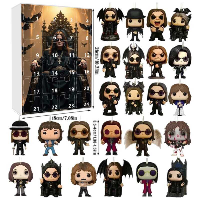 Ozzy Osbourne Xe Máy Chuông Ozbourne Osbourne Lịch Đếm Ngược Hộp Bí Ẩn Đồ Trang Trí