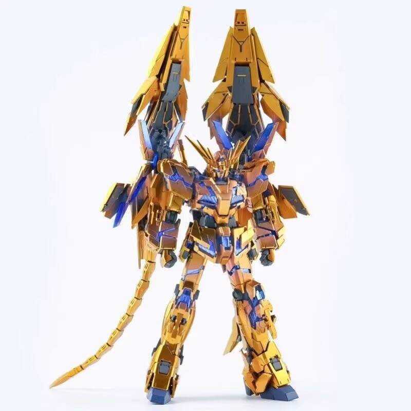 Star HG1 / 144 Lớp phủ Unicorn Banshee nt Mạ điện Mô hình lắp ráp Phoenix Gundam