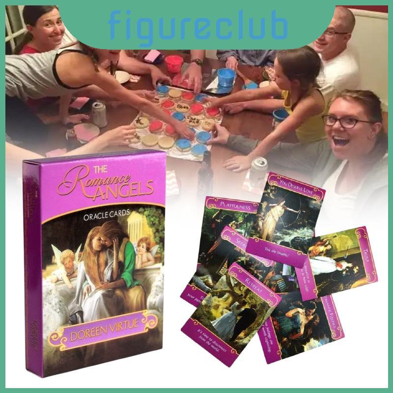 Romance The Angels Oracle Cards Bộ sưu tập bài Tarot For Fortune Telling Thiền và
