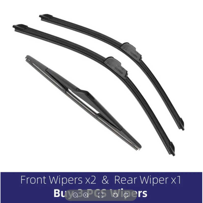 Thích hợp cho Nissan Kicks Nissan Kicks 2017-2022 Lưỡi gạt nước phía trước phía sau ô tô 26 + 17 + 1