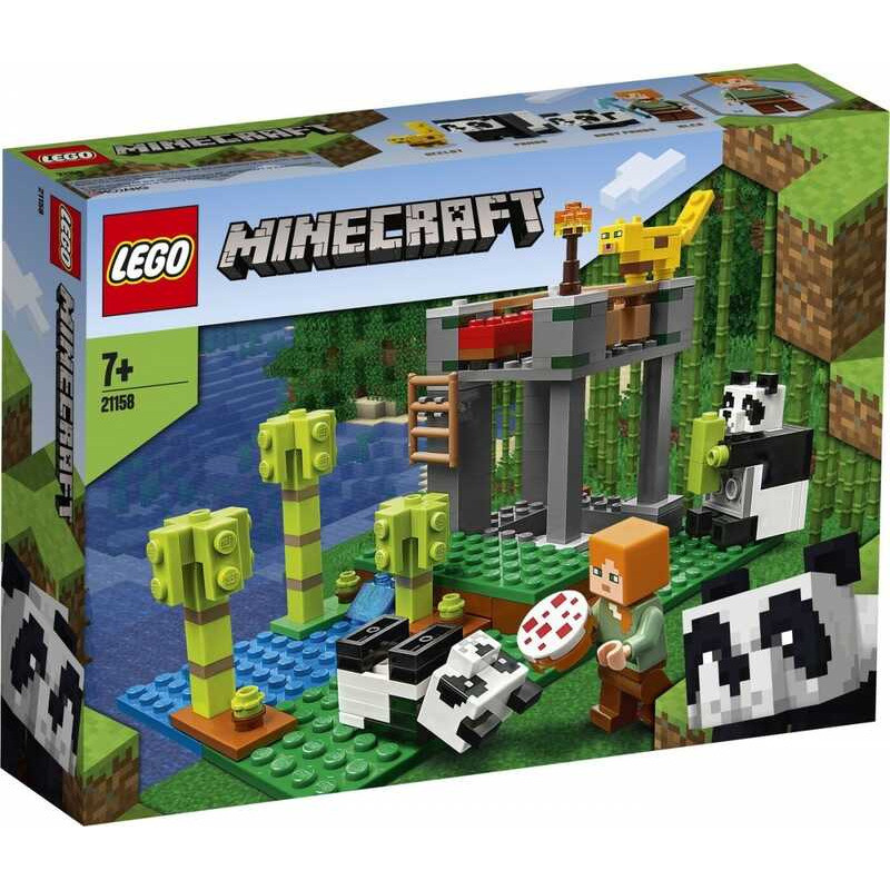 LEGO Minecraft 21158 Nhà trẻ Panda