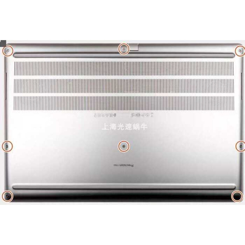 Thích hợp cho Dell Dell Dell Precision 7760 M7760 D Vỏ Vít Đáy Vỏ Cố Định Vít