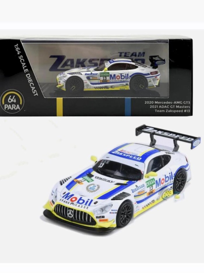 Out of Print Model Para64 Hợp Kim Xe 1 64 Mercedes-Benz AMG GT3 Evo Đua Xe Mô Hình Đồ Chơi Boutique 