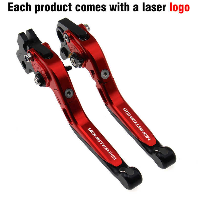 Ducati MONSTER 821 MONSTER / Dark / Stripe 14-17 Sừng gấp ly hợp phanh