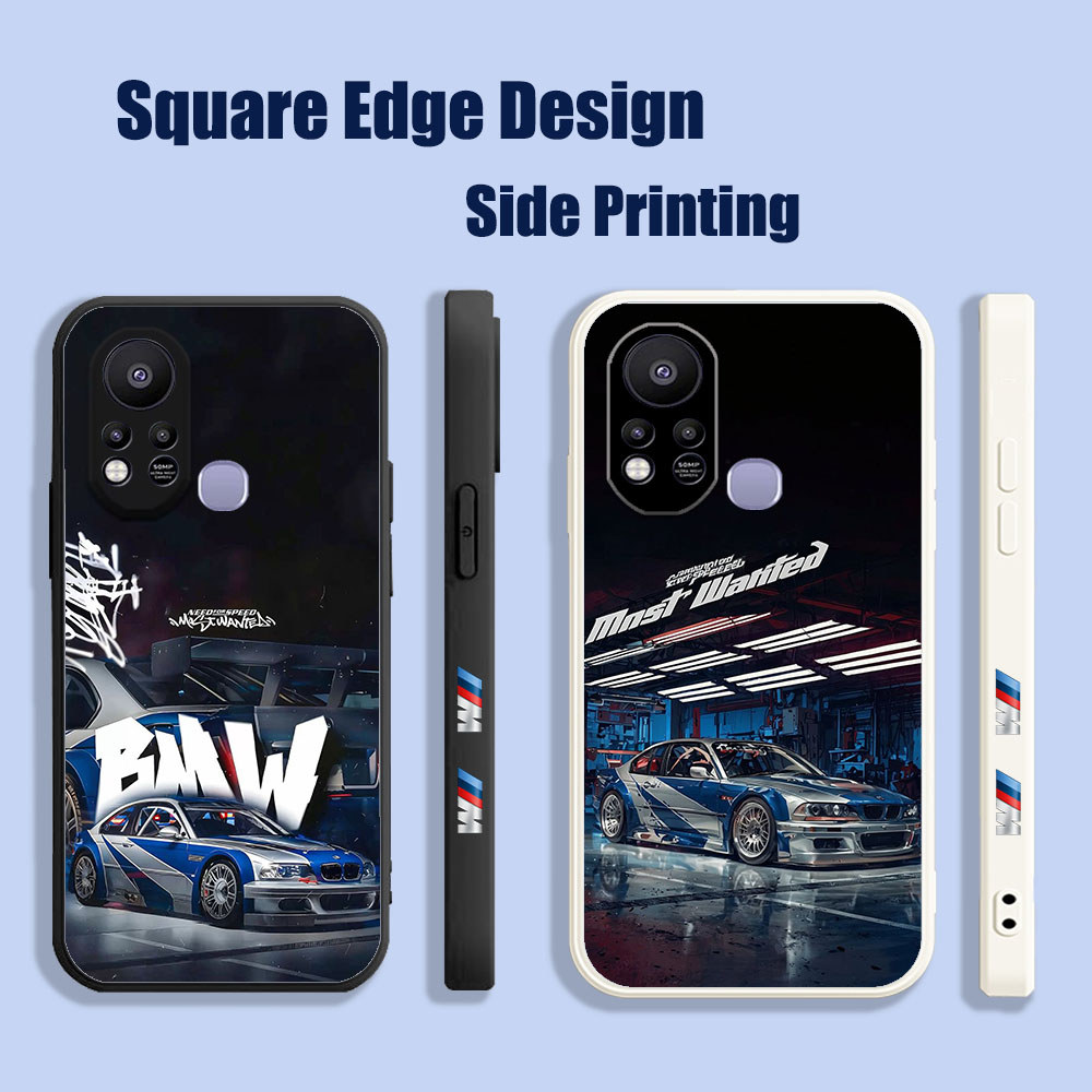 Ốp Lưng Cho iPhone 6 Plus 11 Pro 12 14 13 Pro Max 8 Plus Se Bmw M4 Gt4 SZA21 Ốp Điện Thoại Vuông Edg