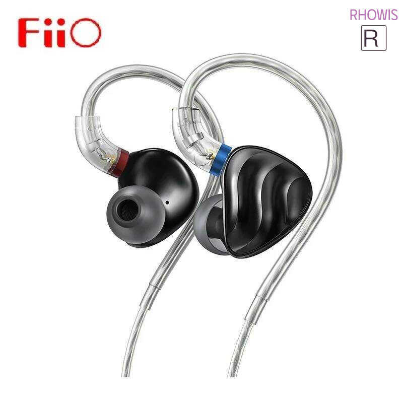 Mới Tai nghe nhét tai FiiO FH3 HiFi, Âm trầm độ phân giải cao, Vỏ hợp kim MMCX