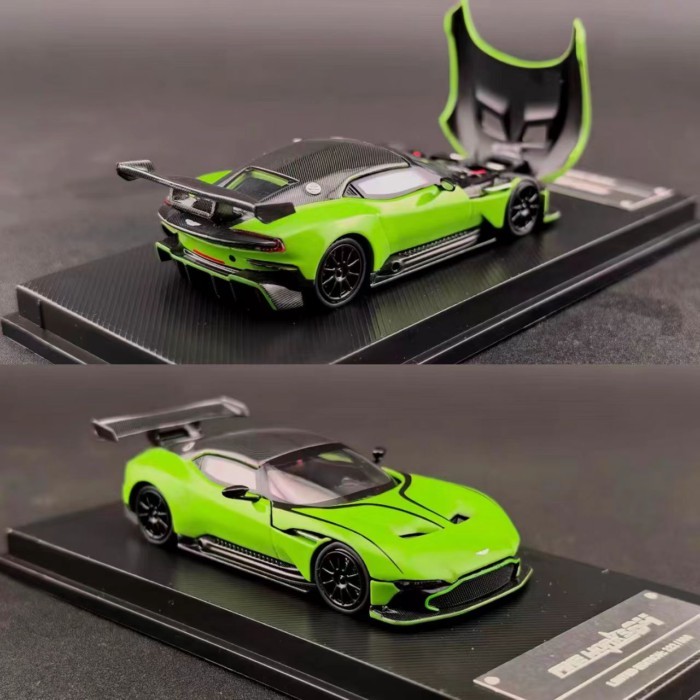 Aston Martin Vulcan Fine Works FW 1: 64 Mô phỏng mô hình ô tô hợp kim mở nắp