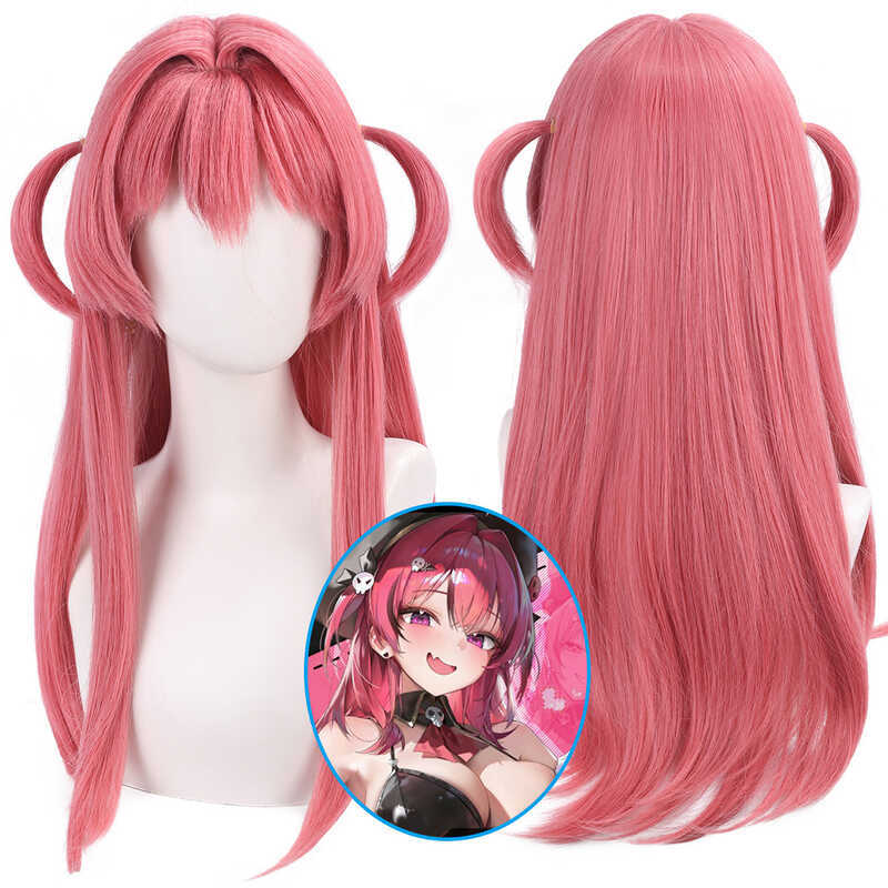 Tóc giả mượt mà cho người mẫu và cosplay trò chơi Nikke, dễ dàng chia bím