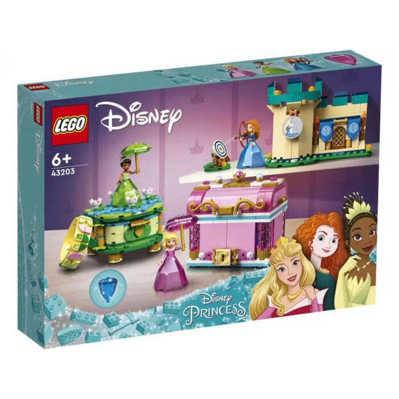 Lego Disney Princess Những Tác Phẩm Kỳ Diệu Của Aurora, Merida và Tiana 43203