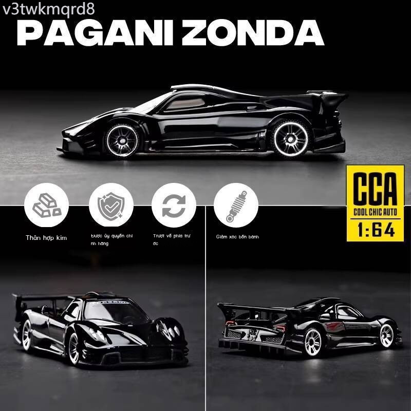 [Đa Năng] 1:64 Mô hình xe Cai Bo CCA Pagani Zonta Lamborghini Xe thể thao hợp kim đồ chơi mini