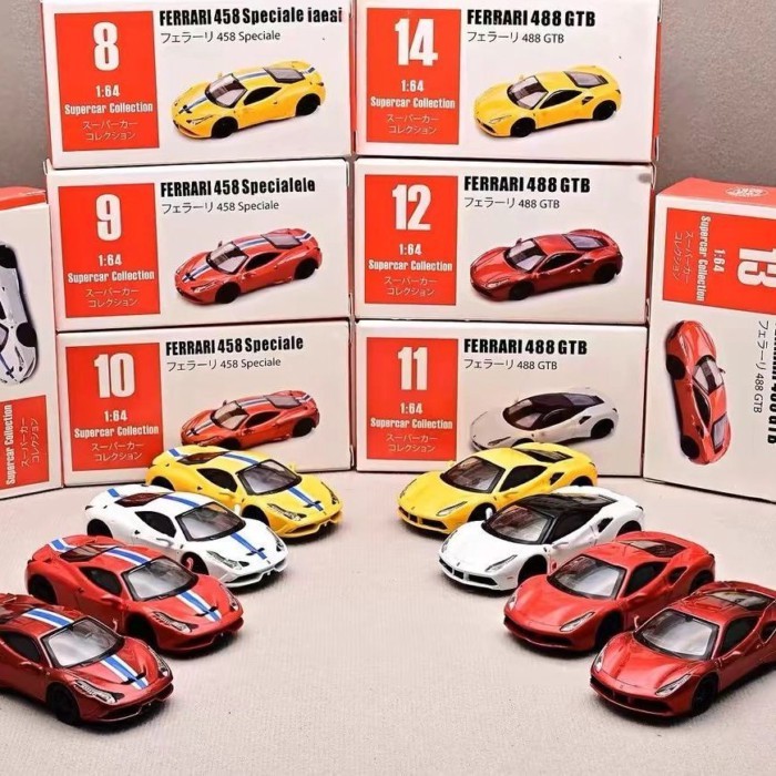 MINIDream 1: 64 458 Speciale / 488GTB Mô Hình Xe Hợp Kim Mô Phỏng 270