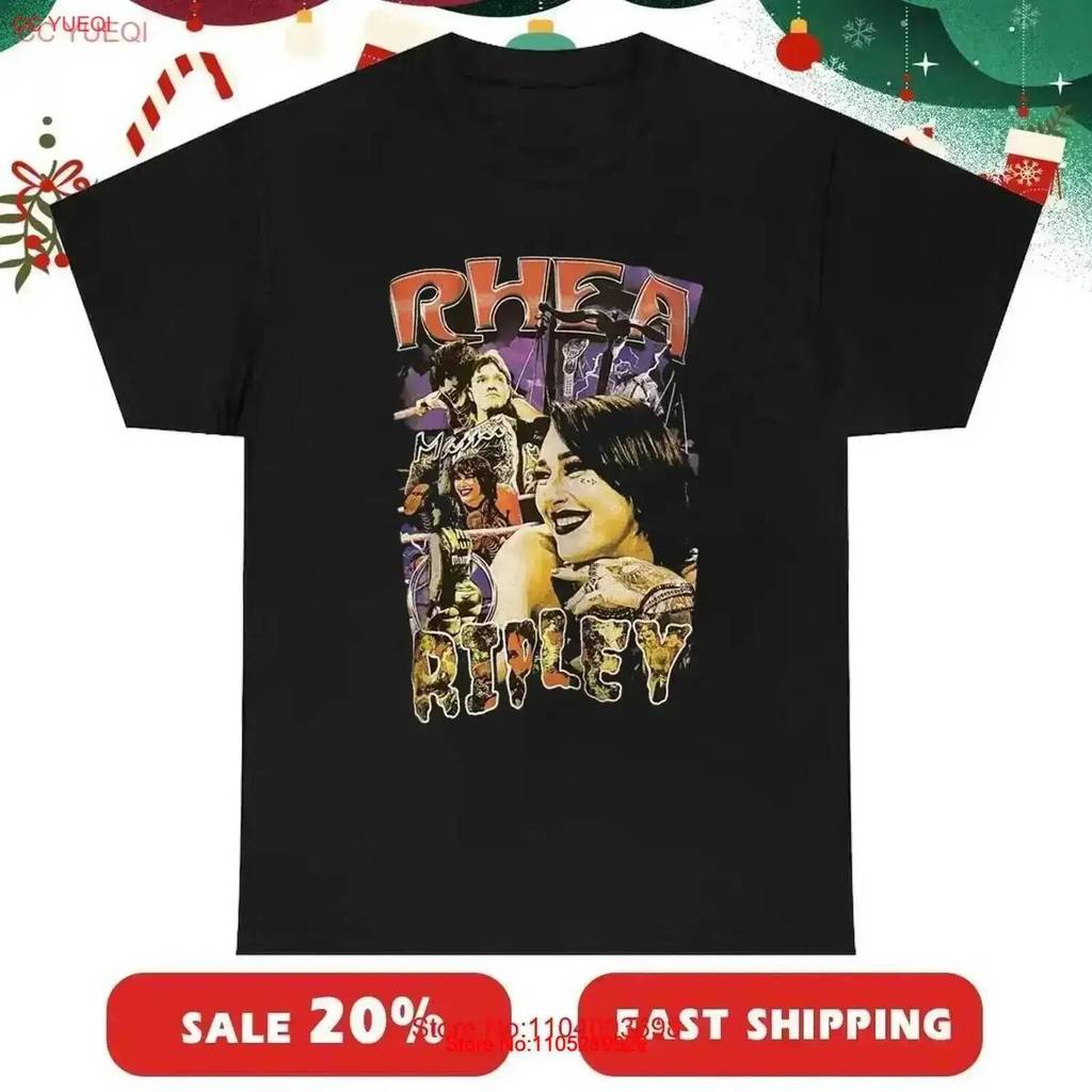 Áo Cotton Mềm Mại Cho Nam Rhea Ripley và Dominik Mysterio, Size S đến 3XL, Vintage