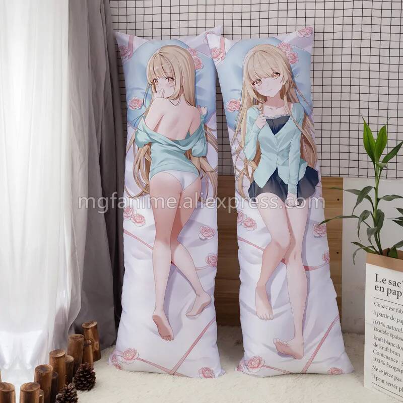 The Angel Next Door spoilers Me Rotten Shiina Mahiru Anime Body Gối CaseWaifu Case Shiina Mahiru Ôm 