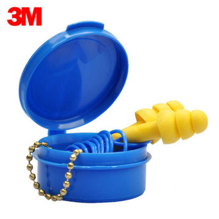 3M 340-42 / 340-44 Hình cây thông Noel có cáp có thể giặt được lặp đi lặp lại Tai nghe chống ồn Học 