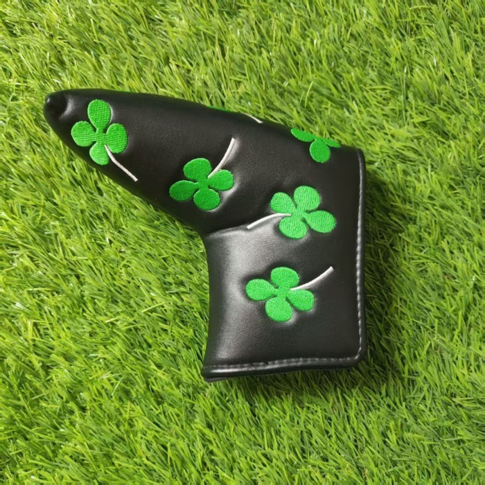 Golf Putter, Golf Club Shaft Cover, Nắp đậy, Vỏ bảo vệ, Vỏ đầu bán nguyệt, Câu lạc bộ gỗ thẳng đa nă
