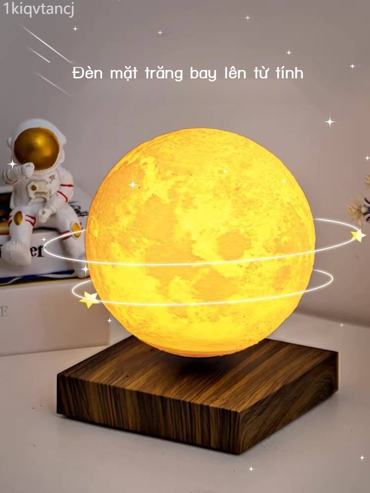 [Mẫu mới] sinh nhật mặt trăng từ tính bay lơ lửng Đèn không gian phòng ngủ Đồ trang trí cho bạn gái