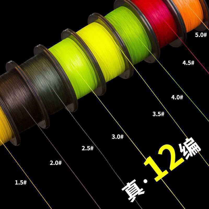 Dây câu keo không phai màu từ Nhật Bản, cường độ cao, chuyên dùng cho mồi câu cá và neo cá