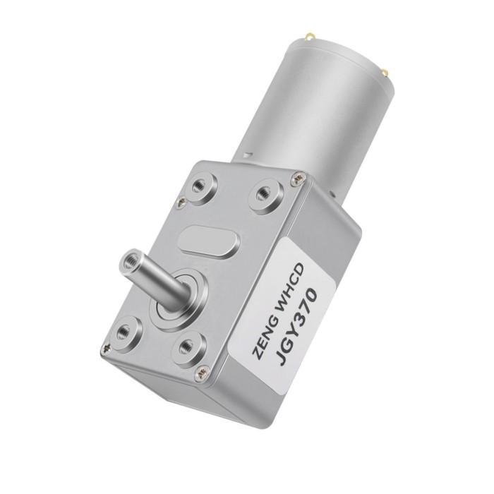 Sản phẩm mới JGY370 Turbo Ốc Gear Motor 12V24V 370 Gear Motor Tự khóa Mô-men xoắn lớn Tốc độ chậm