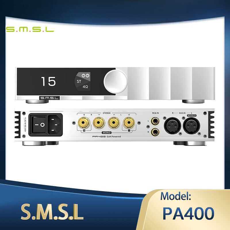 Bộ khuếch đại công suất SMSL PA400 HIFI GAN, công suất đầu ra 250W