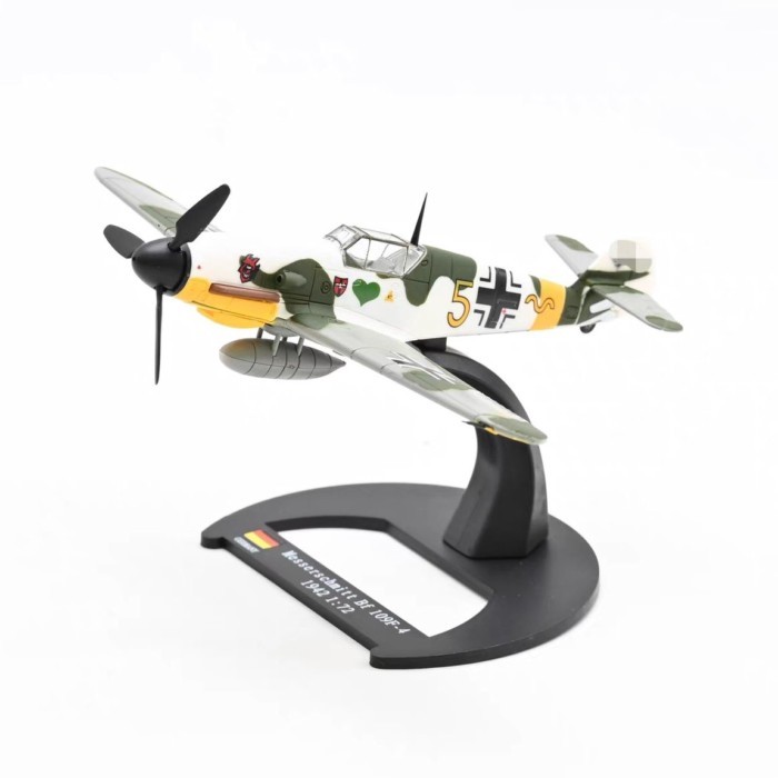 Thân hợp kim CHE14605 1 / 72 BF109 F4 Thành phẩm Mô hình máy bay