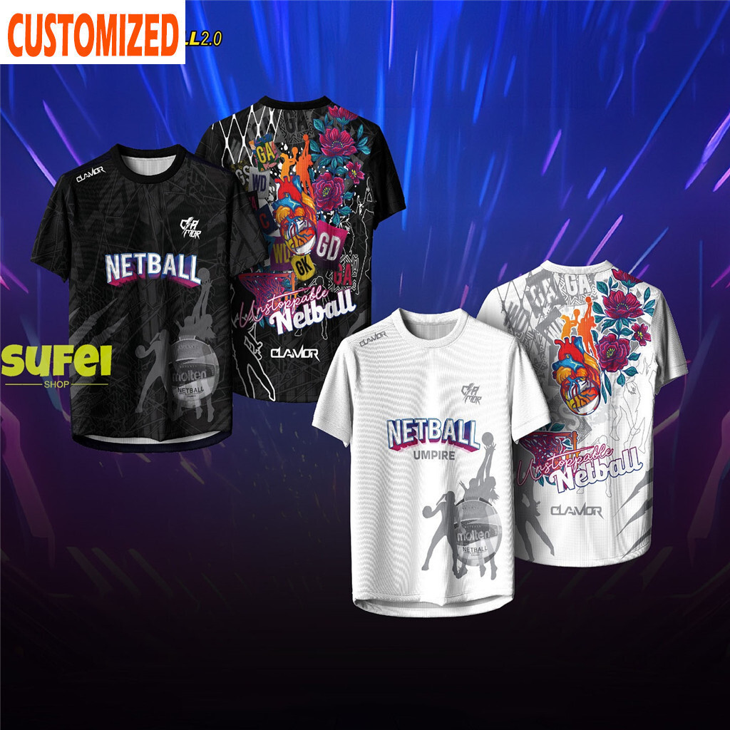 Áo bóng lưới Baju Custom Jersey Ootd Collar Plus Size Jersey