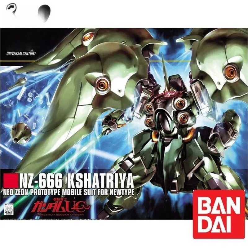 Bandai HG 1/144 Gundam HGUC 099 NZ-666 Kshatriya Figure.
