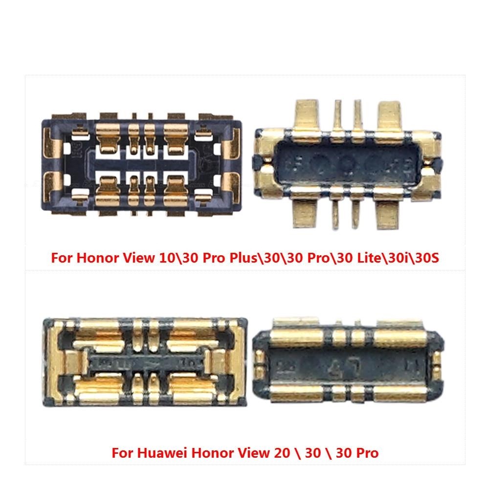 2 Chiếc Cho Huawei Honor 30 Lite 30i 30S Lite Global View 10 20 30 Pro Pin Kẹp Liên Hệ Chân Giá Đỡ T