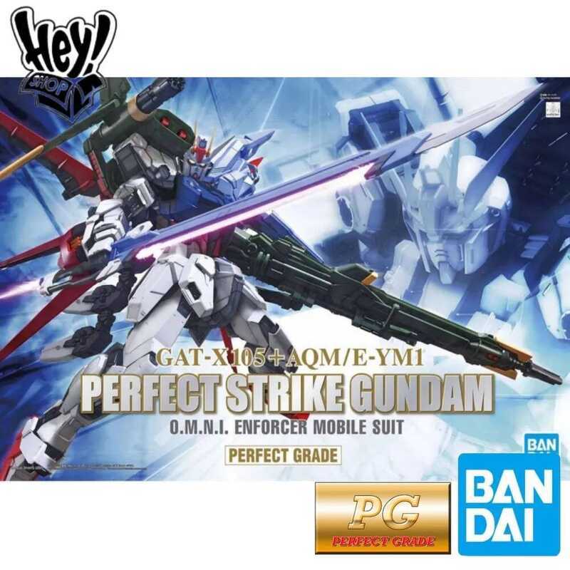 Bandai PG 1/60 PERFECT STRIKE Gundam (GAT-X105+AQM/E-YM1) Mô hình nhân vật hành động
