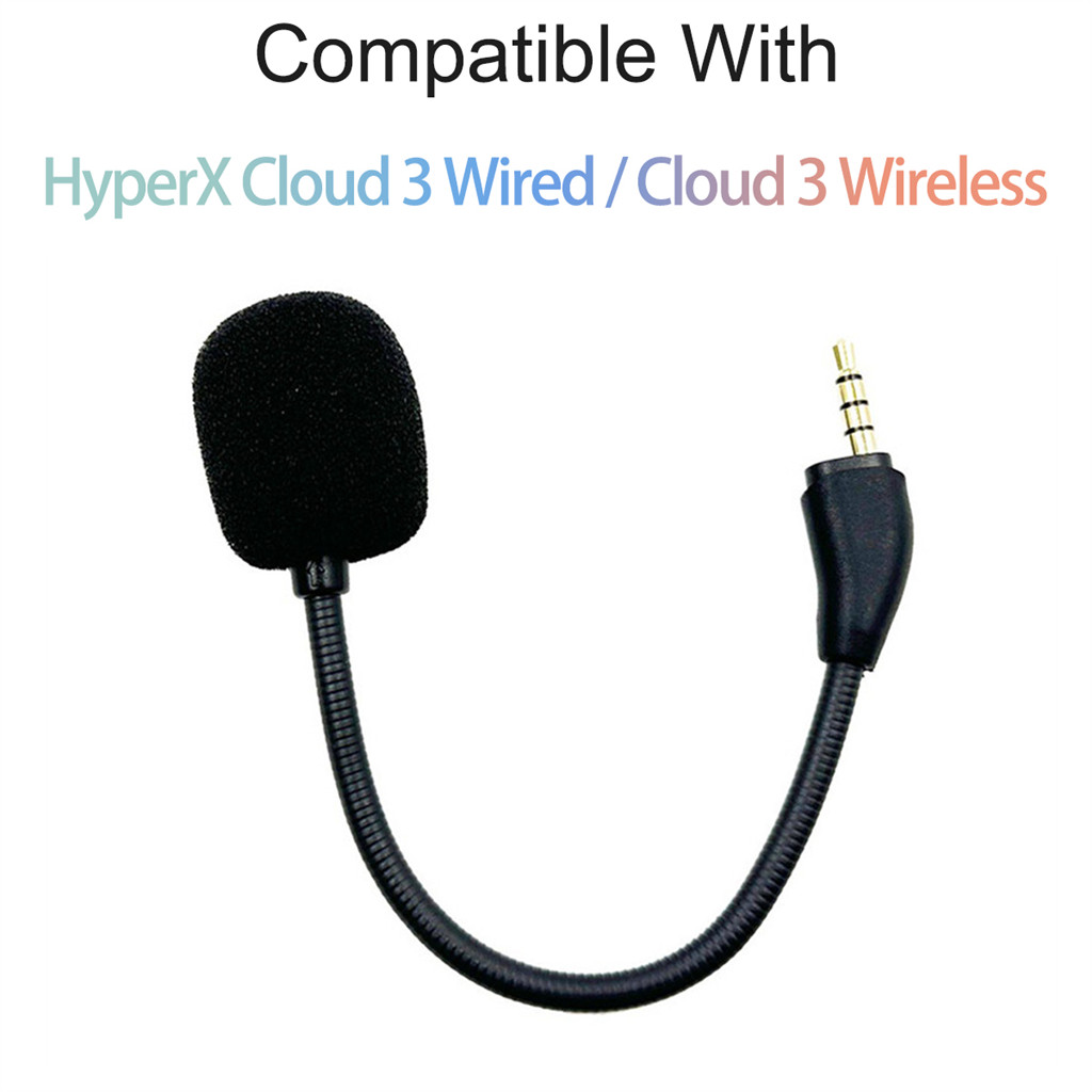 Cáp micro tai nghe 3,5 mm cho Mic thay thế tai nghe có dây / không dây HyperX Cloud 3 III