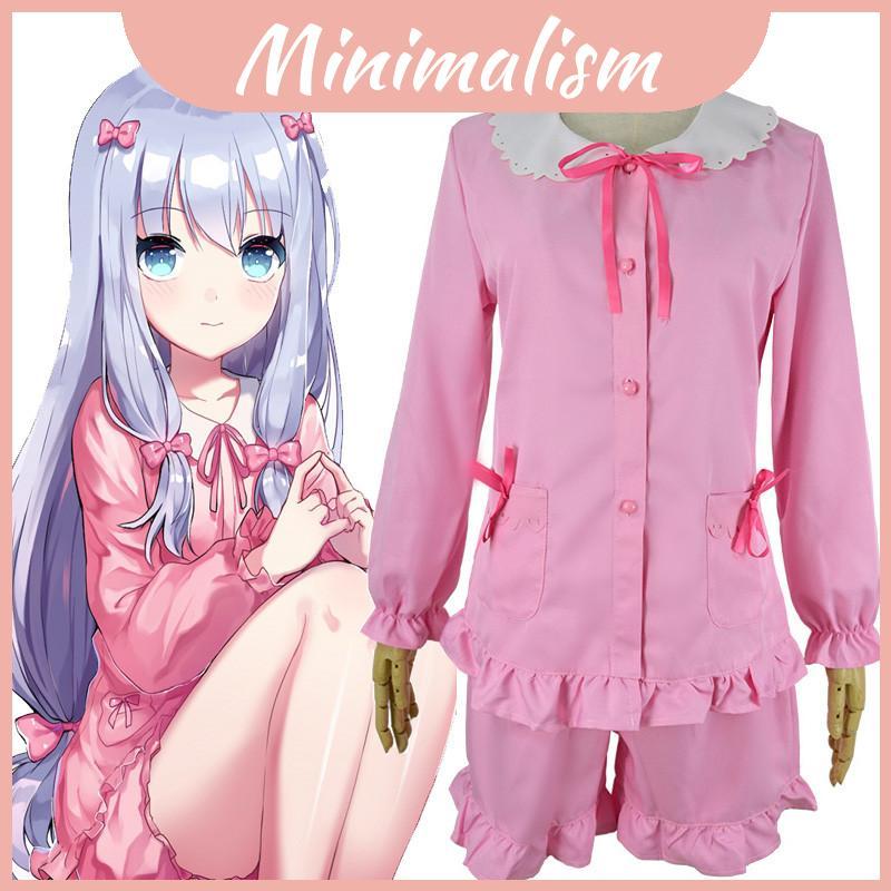 Eromanga Thời Trang Sensei Izumi Sagiri Cosplay Bộ Đồ Ngủ Hoàn Hảo Cho Váy Dịp Lạ Mắt