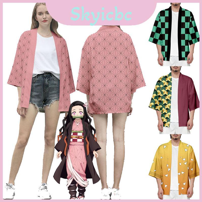 Áo Rời Haori Kamado Nezuko từ Anime Demon Slayer