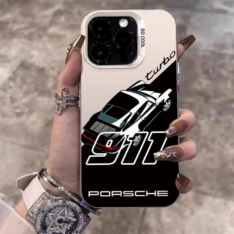 Ốp Lưng Porsche 911 turbo cho Samsung S26 S25 S23 S22 S24 Ultra S21 Plus IMD Cứng Nhám Chống Sốc Vỏ