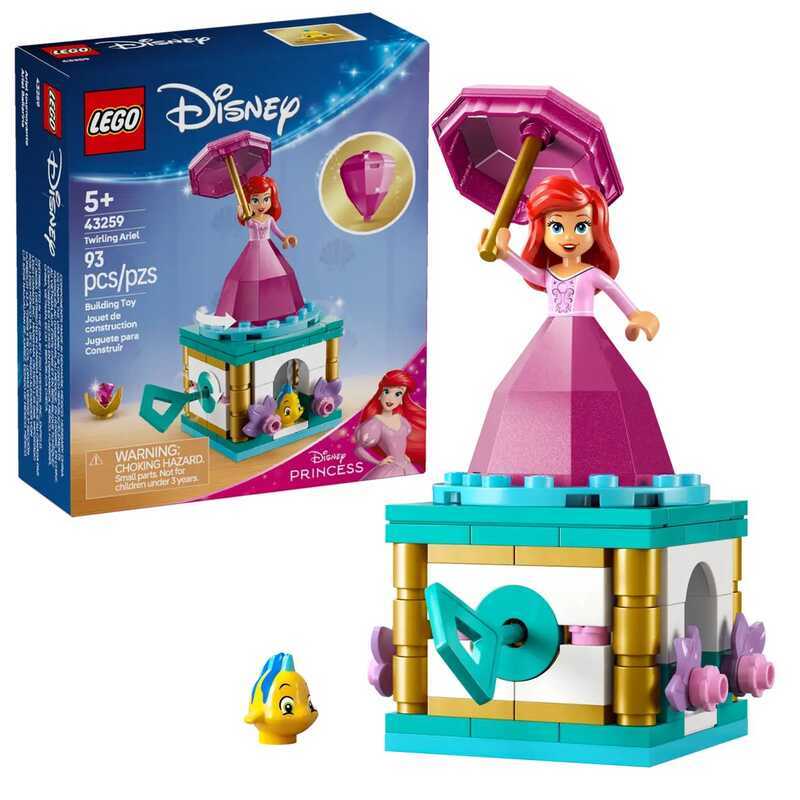 LEGO Disney 43259 Lâu Đài Xoay Của Ariel