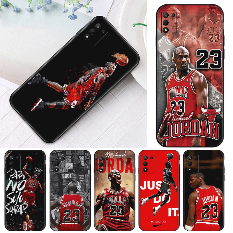 Realme 3 5 6 7 8 Pro 5i 5s Q 6i 7i Khả năng tương thích Vỏ điện thoại TPU Vỏ bảo vệ mềm NBA 23 Micha