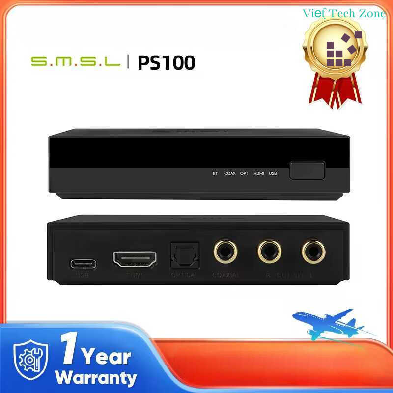 Bộ chuyển đổi âm thanh đa năng SMSL PS100 HDMI ARC ES9023 DAC Chip | Nguyên bản