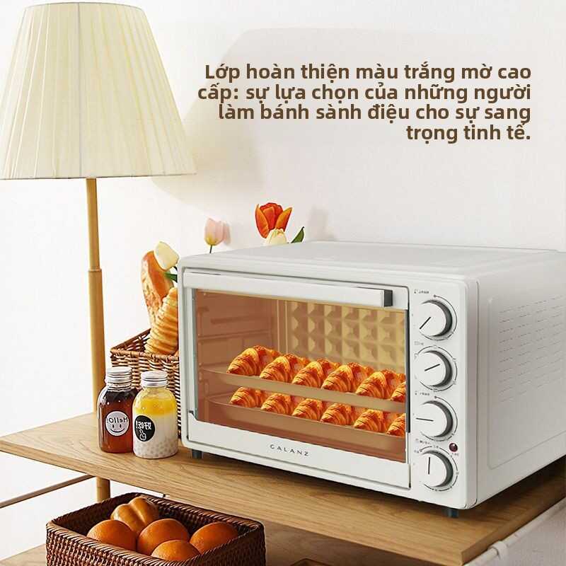 Lò Nướng Điện Galanz Dùng Cho Làm Bánh Tại Nhà, Nhỏ Gọn Đa Chức Năng Dung Tích Lớn Mẫu Mới 2025