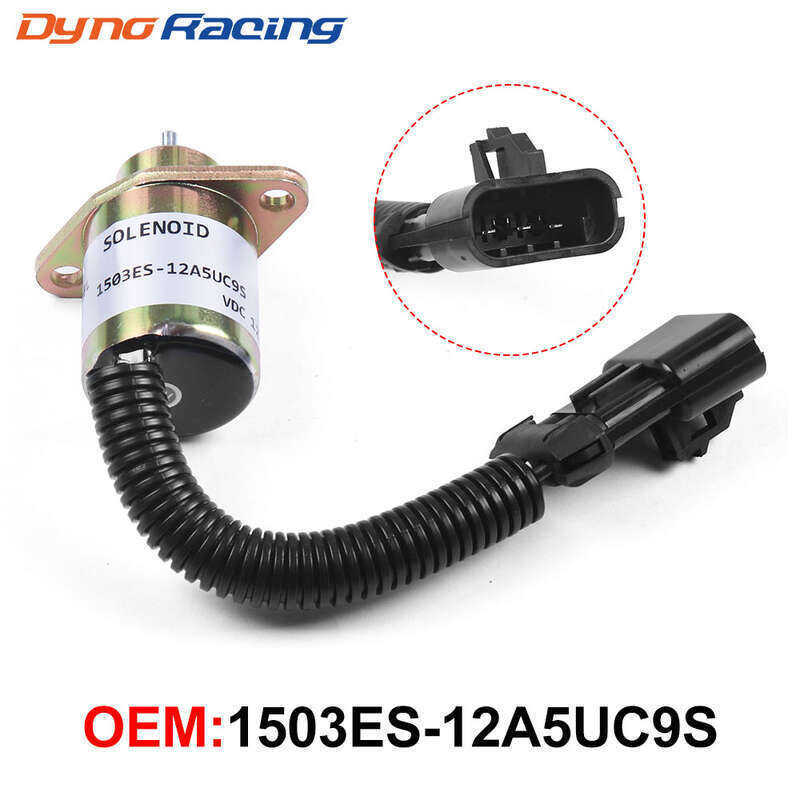 Van Dừng Động Cơ Nhiên Liệu Tắt Điện Từ 1503ES-12A5UC9S 12V Cho Kubota V1505 R90 R-25-15230-01 25152