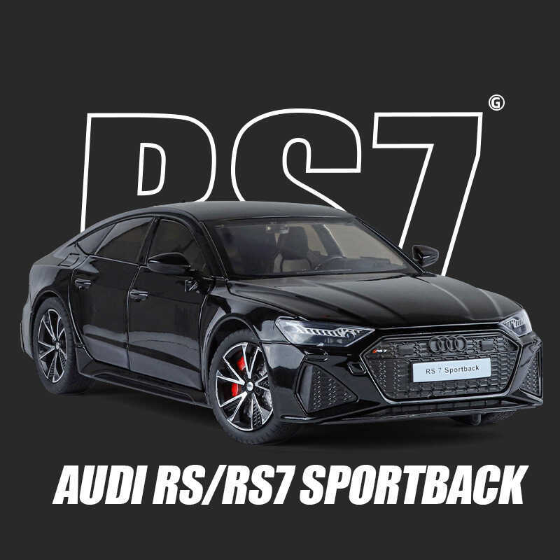 ((Đóng hộp) Mô phỏng 1: 24 Chính Hãng Audi RS7 Hợp Kim Xe Mô Hình Đồ Trang Trí Đồ Chơi Quà Tặng Lô H