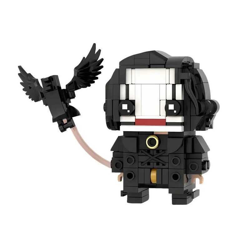 C MOC Eric Draven - The Crow Building Bloc Model Movie The Crow Eric Draven Nhân vật hành động Bric 
