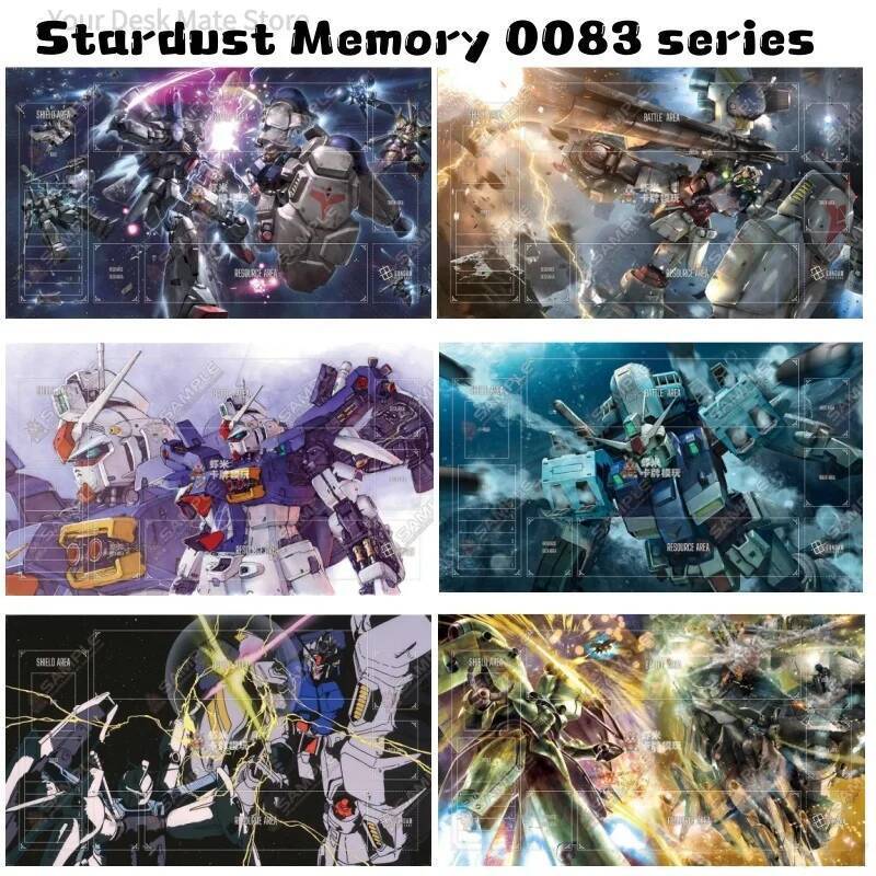 Stardust Memory 0083 Series GCG Gundam GP02 Hạt Nhân Phóng Playmat Đơn Người Chơi Trận Đấu Duel Cao 