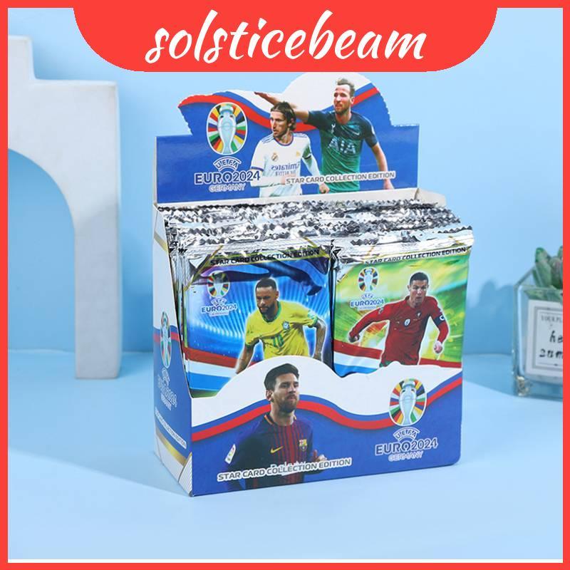 Topnotch Soccer Star Cards Cúp Châu Âu Messi Ronaldo Neymar Bộ bài chơi game sưu tầm