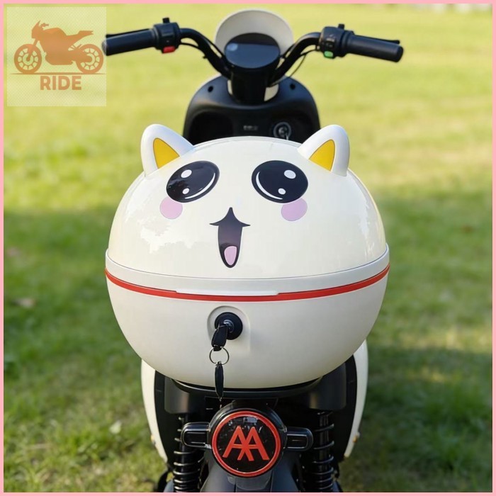 Cốp xe điện dễ thương, Cốp sau xe ắc quy, Hộp đựng xe đạp đa năng