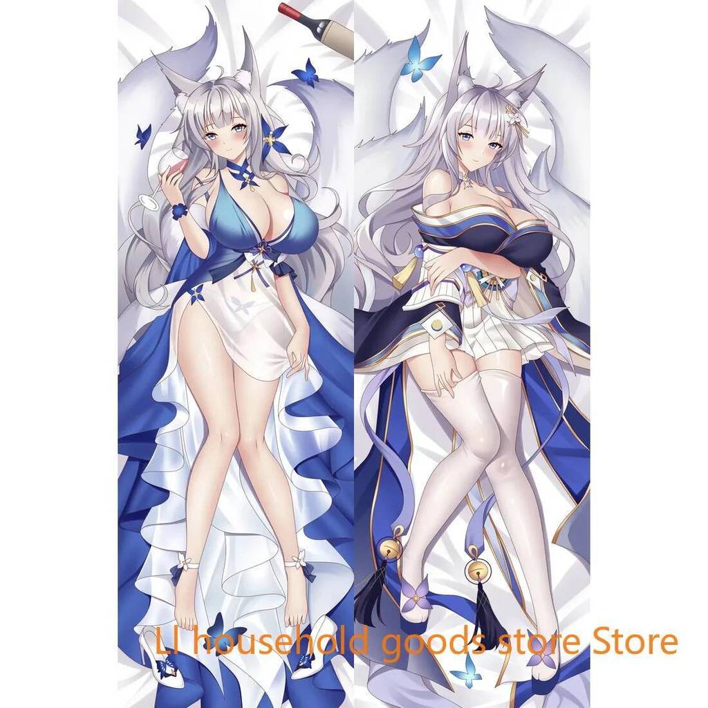 Anime Azur Lane Shinano Dakimakura Hing Body Gối Nhật Bản Otaku Đệm