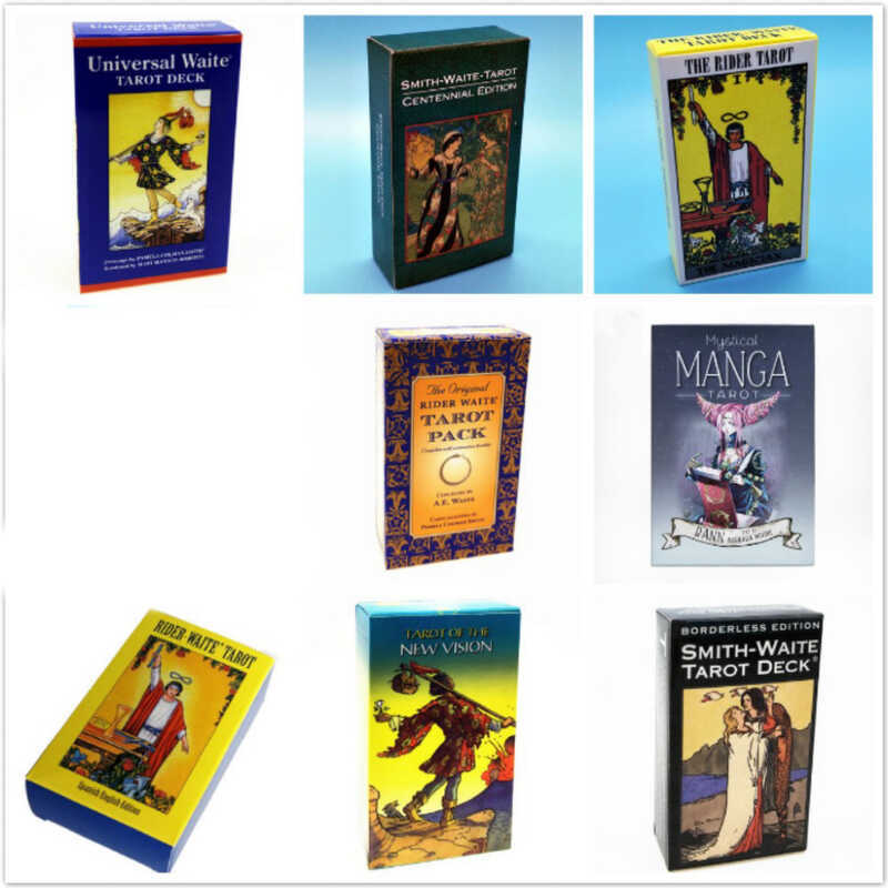 Ngoại Thương hot English Tarot Cards oracle Tarot Cards Board Game Cards
