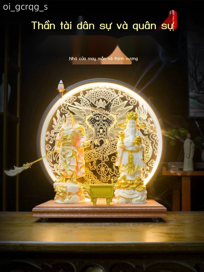 HOT- [ Ảnh thật ] Đồ trang trí của Tài (cả dân sự quân sự) để chiêu tài, bao gồm Quan Công, Văn Thá