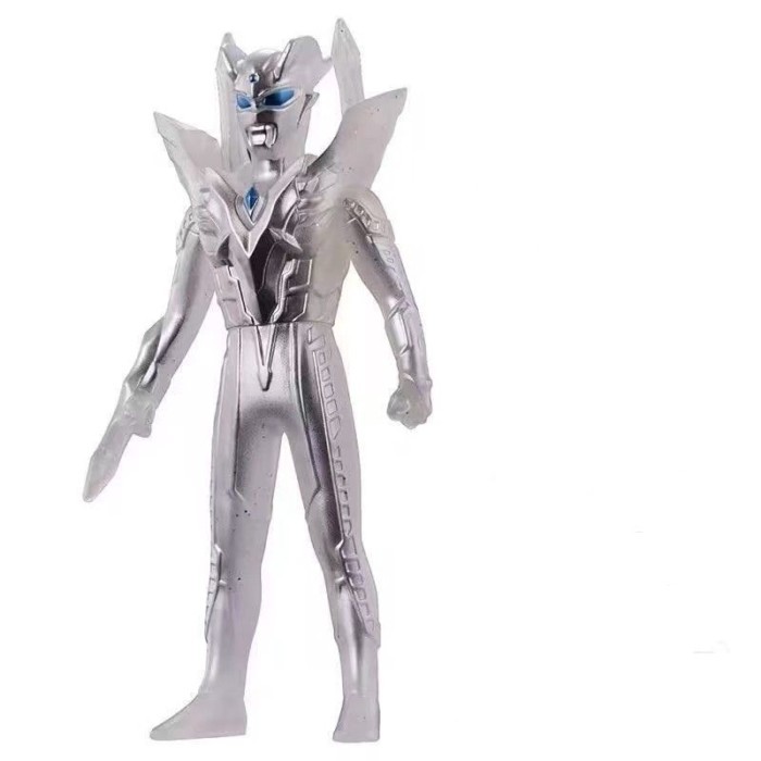 Mới Lớn Bạc Ultimate Zero Zero Ultraman Ultraman Nhựa Mềm Anh Hùng Búp Bê Đồ Chơi Trẻ Em