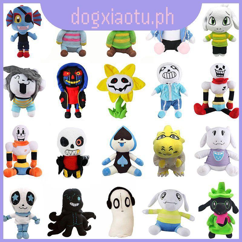 Undertale Sang Trọng Búp Bê Sans Hướng Dương Chara Asriel Lancer Đồ Chơi Nhồi Bông Kid