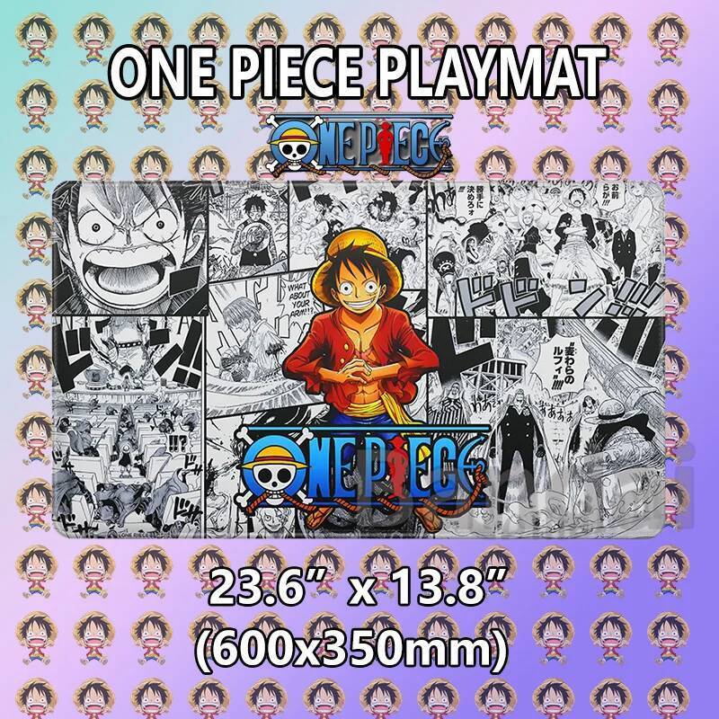 0ne-Piece OPCG Playmat Nhân Vật Anime Thẻ TCG Thảm Chơi Game Chống Trơn Trượt Lớn Miếng Lót Chuột Ch